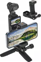SunnyLife tvirtinimo adapterio laikiklis, skirtas DJI Osmo Pocket 3, skirtas telefono telefonui išmaniajam telefonui / Zj747