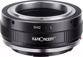 Kf „Panasonic Sigma Leica“ L tipo tvirtinimo adapteris M-42 M42 objektyvui / Kf06.476 / M42-l