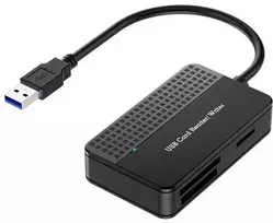 USB 3.0 tipo atminties kortelių skaitytuvas 4 viename SD TF CF MS Flash kortelės adapteris