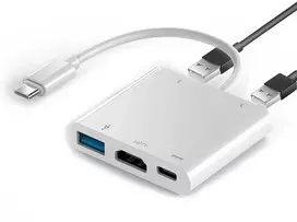 Avernus USB Šakotuvas Hub 5in1 Type-C / USB3.0 / HDMI 4k / PD / USB2.0