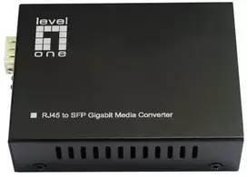 Level One LevelOne LevelOne Konverter GVT-2015 10/100/1000T>RJ45 į SFP 60W sw