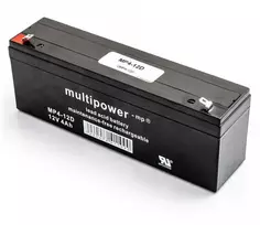 Multipower MP4-12D 12 V 4 Ah AGM Akumuliatorius, nereikalaujantis priežiūros