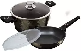 Rinkinys Puodas + PATELNIA 24CM BERLINGER HAUS PRIMAL GLOSS BH-6074