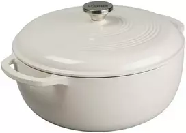 Emaliuotas ketaus puodas 7L Oyster / Lodge