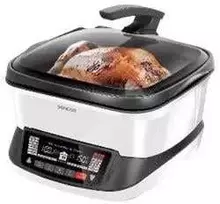 Gruzdintuvė beztłuszczowa Sencor SFR 9400WH Multifunctional frying device 18in1 4.8L 1800W