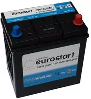 EUROSTART POWER PLUS (SMF) 53520 35Ah akumuliatorius