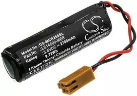 Akumuliatorius Cameron Sino Technology Ličio baterija, skirta Mitsubishi CR1 CR2 CR3 M500 M600 3.6V 2700mAh LS14500-MER ER6V-C4 K07RBK215701 BKO-NC2157H01
