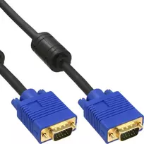 Kabelis InLine D-Sub (VGA) - D-Sub (VGA) 1m mėlyna (17702S)