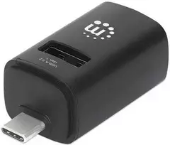 Manhattan USB šakotuvas su 3 prievadais, USB 3.2 Gen1, Type-C į 1x USB-A 3.0, 2x USB 2.0 (180993)