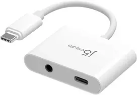 J5create – USB-C į 3,5 mm garso adapteris su maitinimo šaltiniu