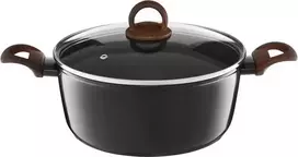 Puodas su dangčiu D20 cm 2,3 l aliuminis DARKWOOD Ambition 29464