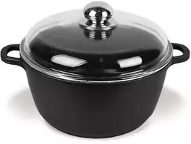 Maestro MR-4620C Puodas su dangčiu 20 cm 2,1 l Juodas