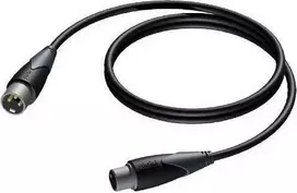 Procab Kabelis CLD953/5, DMX AES/EBU XLR (M) į XLR (F) (5 m)