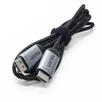 Vaizdo kabelis - UNITEK DisplayPort 1.4 į HDMI 2.1 8K 1.8m pilkas/juodas
