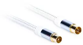 Antenos bendraašis kabelis - antena (vyriška) - antena (moteriška) ilgis: 1,5 m AQ Premium