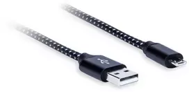 USB 2.0 A - Micro-B laidas, ilgis: 1,8 m AQ Premium