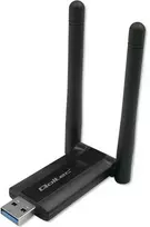 Qoltec 56987 Adapteris USB DUAL Wi-Fi su antena 2 x 2dBi | Standartinė kintamoji srovė | USB 3.0 | 1200Mbps