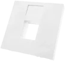 Adapteris 45x45 1xRJ45 (plokščias) ALANTEC