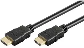 Goobay 60627 High Speed HDMI Cable with Ethernet, 4K/60Hz, Juodas | HDMI | 15 m