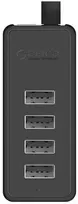Orico Hub USB-A 4xUSB-A 2.1 – juodas