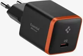 Spigen ArcStation Essential EE301EU – Wall Charger USB-C PD + QC3.0 30W (Juodas)