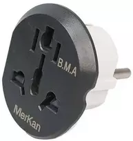 Oem Universalus adapteris – JAV/JK-ES adapteris – Amerikos kištukas, Anglija, Europos lizdas