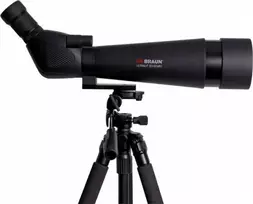 Žiūronai Braun Phototechnik teleskopas Braun Ultralit 20-60x80 teleskopas ir trikojis