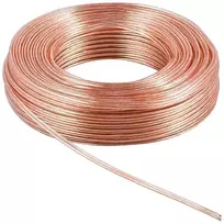 Goobay garsiakalbio kabelis 2x0,75mm CCA 10m transp.
