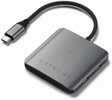SATECHI 4 prievadų USB-C šakotuvas su PD