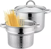 Klausberg Puodas su makaronų virimo įdėklu 24 cm, 7,5 l kb-7738