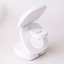 Maxlife MXWC-06 magnetinis belaidis įkroviklis 15W baltos spalvos 3in1