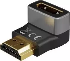 „Goobay“ HDMI kampinis adapteris, 270° vertikalus, 8K @ 60 Hz, paauksuotas | 72011