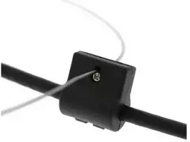 Adapterių žiedų tvirtinimo spaustukai DELTACO, 5 vnt., juodi / HDMI-ARACCX5 / 1902498