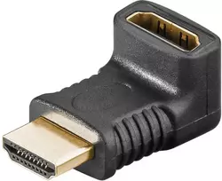 Goobay Adapterio lizdas – kištukas HDMI 2.1 8K VERTICAL 90 laipsnių.