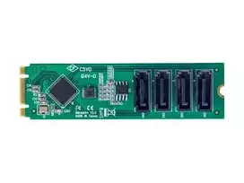 StarTech 4-PORT M.2 Į SATA ADAPTERĮ / M.2 PCIE 3.0 IKI SATA IŠPLĖTIMO C