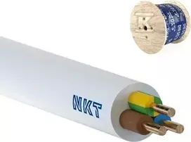 YDY-ŻO 3X1.5 750V NKT BUGNAS