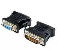 Adapteris AV PremiumCord PremiumCord KPDVA-1 przejściówka do kabli DVI-I VGA Juodas