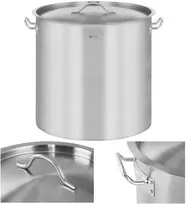 Royal Catering Maitinimo puodas su dangčiu, nerūdijančio plieno, indukcinei viryklei, 36 l