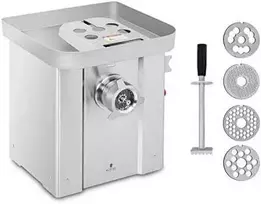 Royal Catering Wolf mašina daržovių mėsmalė pramoninė profesionali 800 kg/h 400 V 1500 W