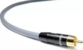 Kabelis Melodika RCA (Cinch) - RCA (Cinch) 2m pilkas