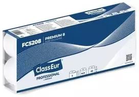 Centralcarta ClassEur Premium 8 buitinis tualetinis popierius, 3sl. (8rit.) - 1 pakelis (8 rit.)