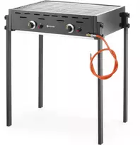 Hendi MASTER PRO Juodas dujinis grilis 790 x 560 mm 11,6 kW