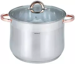 Puodas 13 L GASTRONOMIC DIDELĖS INDUKCINĖS DUJOS ROSE GOLD KLAUSBERG