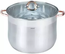 Puodas STALOWY GASTRONOMICZNY 22.4L 34CM KLAUSBERG KB-7798 ROSE GOLD