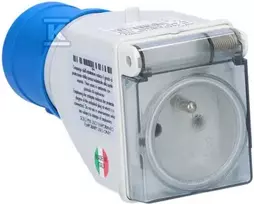 KAMEROS ADAPTERIO KIŠTUKAS 16/3+1XGN.OPAL LENTELĖ