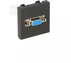 Kontakt Simon PLOKŠTĖ K45 VGA VARŽTAS Juodas