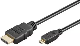 Kabelis HDMI - micro HDMI 2.1 8K 60Hz Goobay 2m