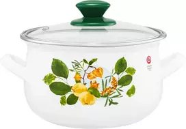 Smaragdiniai puodai ant kabančio Pigwa 18 cm 2,9 l EMALIA OLKUSZ