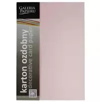 Galeria Papieru Dekoratyvinis kartonas Millenium, rausvos spalvos, 20 vnt.