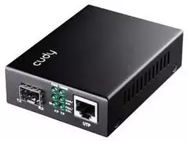Optinis keitiklis Cudy MC220P (SFP 1.25G, RJ45 PoE, 1000Mbps, full-duplex)